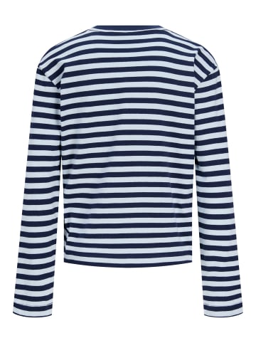 JJXX Langarm-T-Shirt in Naval Academy