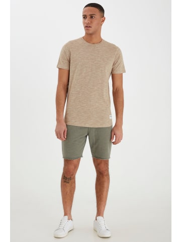BLEND Sweatshorts BHJulio 20706346ME kurze Hose mit kontrastfarbenen Bund in Grün