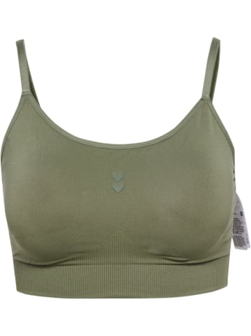 Hummel Bh Hmlflow Multisport Damen in DEEP LICHEN GREEN