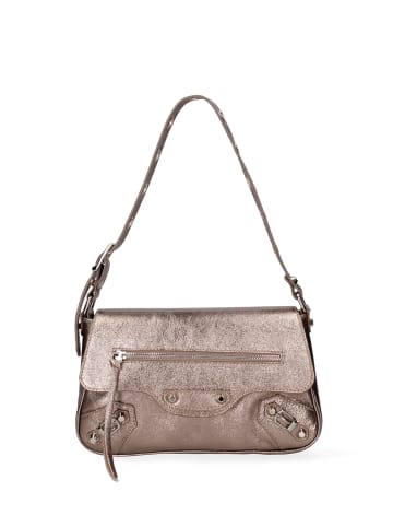 ROBERTA ROSSI Schultertasche in BRONZE