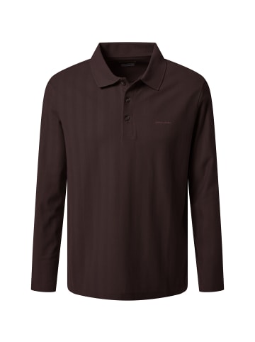 Pierre Cardin Langarmshirt in Mulch