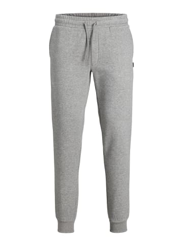 Jack & Jones Jogginghose JPSTWILL LOGO JJBLOCKING regular/straight in Grau