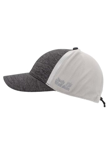 Jack Wolfskin Accessoires New Seamless Athletic Cap Basecap in Grau