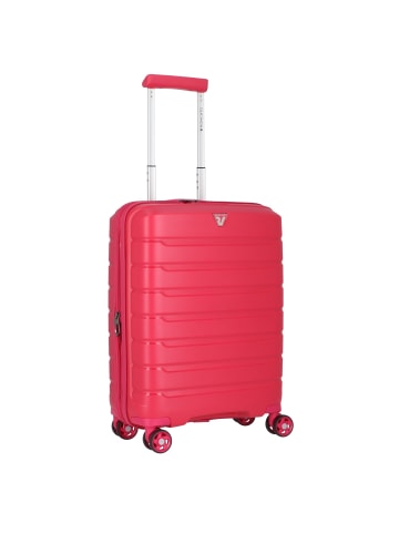 Roncato B-Flying Move 4 Rollen Kabinentrolley 55 cm mit Dehnfalte magenta