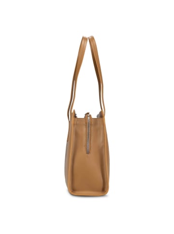 Jost Arva Schultertasche Leder 40 cm in toffee