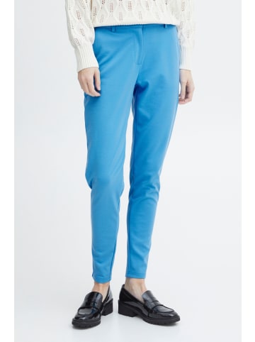 ICHI Stoffhose in blau