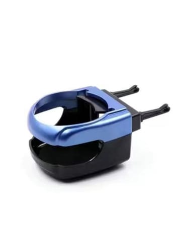 COFI 1453 Becherhalter für Auto-Lüftungsgitter Schwarz in Blau