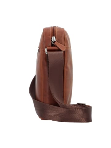 Esquire Dallas Umhängetasche Leder 22 cm in braun