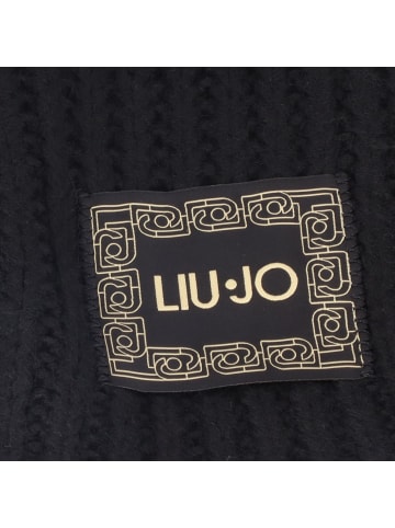 Liu Jo Logo Schal 175 cm in nero