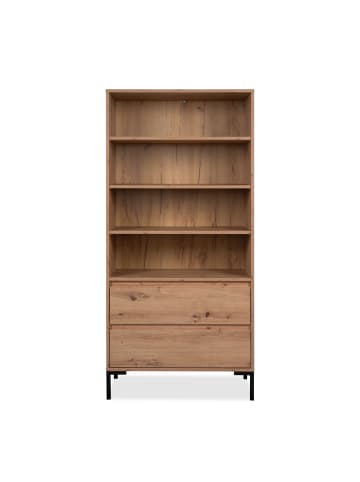 CALICOSY Highboard PIANA in Helles - (W) 77,5 x (H) 165 x (L) 40 cm