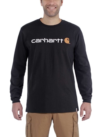 CARHARTT T-Shirt "Core Logo 104107" in Schwarz