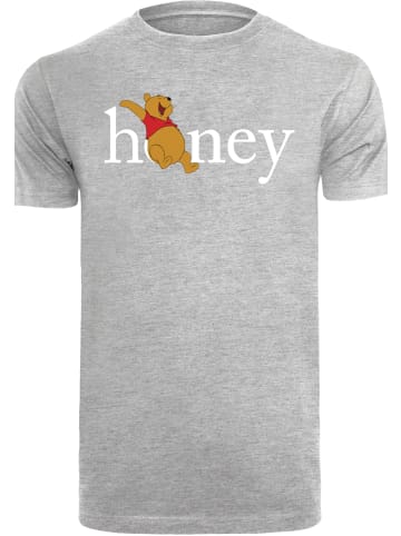 F4NT4STIC T-Shirt Disney Winnie Puuh Der Bär Honig in grau meliert