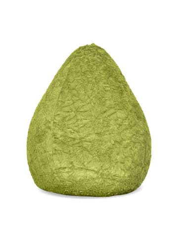 Lumaland Sitzsack Fluffy 120l grün  grün