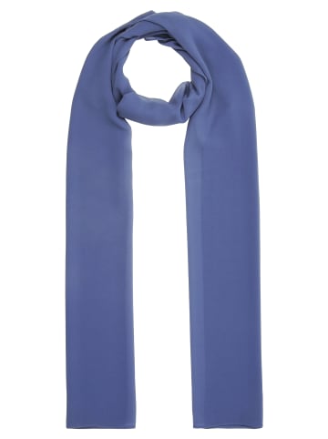 Vera Mont Chiffonstola schmal geschnitten in Blue Stone