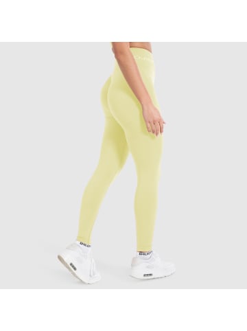 SMILODOX Leggings Scrunch Azura in Gelb
