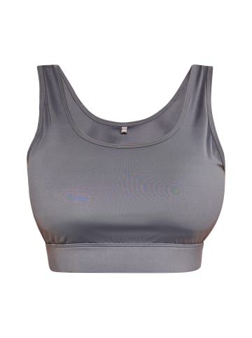 IZIA Damen Crop-Top in Rauch