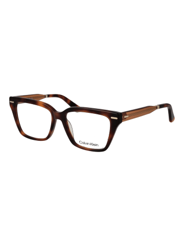 Calvin Klein Damen Optische Fassungen Rechteck Braun