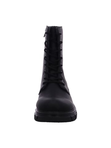 rieker Damenschnürrstiefel warm flach Z912000 Z91 in  Schwarz