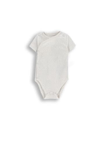 Coccodrillo Umschlagbody mit kurzen Ärmeln in ecru