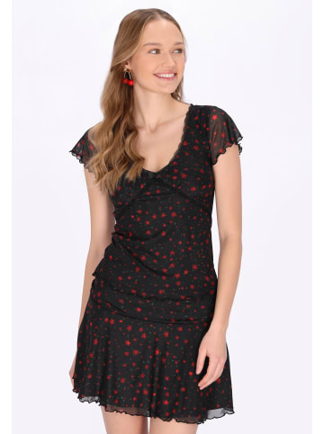 myMo Women Blouse in red black