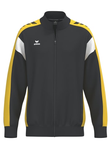 erima Unisex Erwachsene, Erwachsene Trainingsjacke in schwarz/gelb