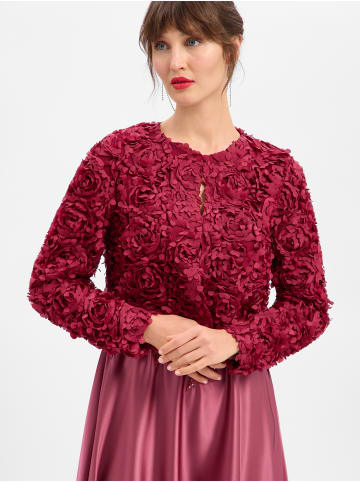 Zero  Kurzblazer in bordeaux