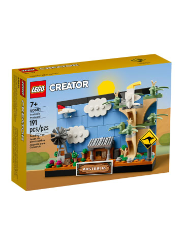 LEGO Creator Postkarte Australien – Opernhaus & Koala in multicolored