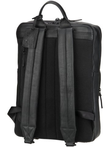 Burkely Laptoprucksack Minimal Mason 1000803 in Black