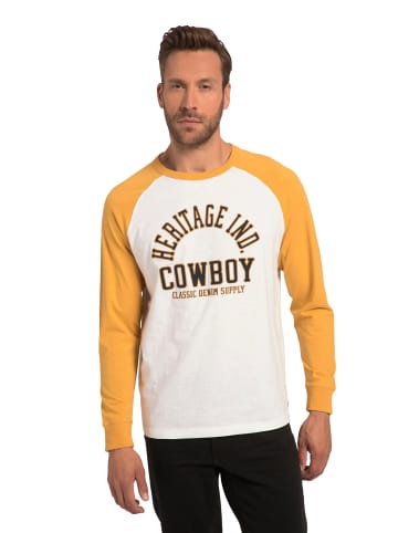 JP1880 Kurzarm T-Shirt in safrangelb