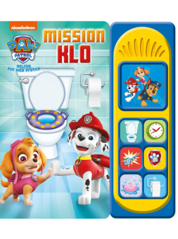 Phoenix Buch - PAW Patrol - Mission Klo - Soundbuch - Pappbilderbuch mit 7 Geräusc