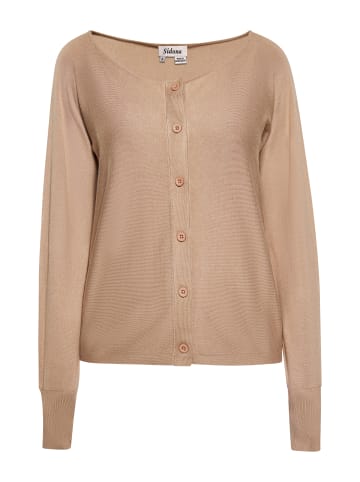 Usha Women Cardigan in Taupe