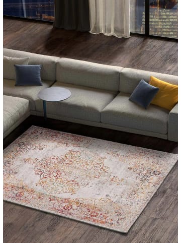 Atticgo Kurzflor-Teppich VIVA in mehrfarbig