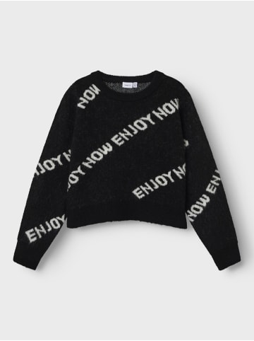 name it Strickpullover in Black