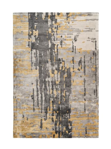 Kayoom Kinder Teppich Sinai 225 in grau - blau - gold - rechteckig
