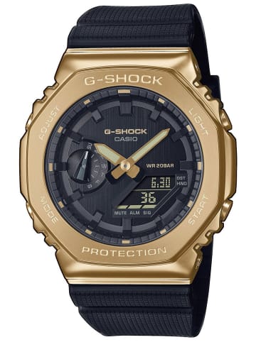 Casio G-Shock Classic Herrenuhr Schwarz/Goldfarben