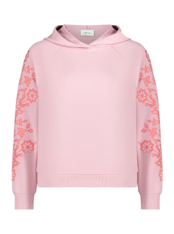 CARTOON Hoodie mit Kapuze in Patch Rosé/Red
