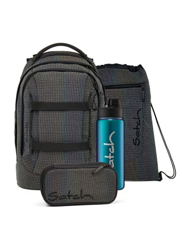 Satch Pack - Schulrucksack Set 4 tlg. 45 cm (hidden rainbow) in hidden rainbow