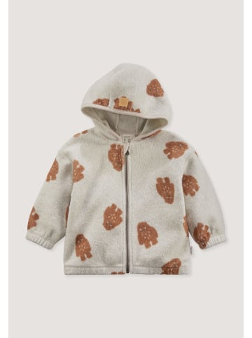 Hessnatur Fleece Jacke in rost