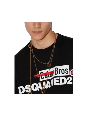 Dsquared2 Caten Bros T-Shirt Schwarz