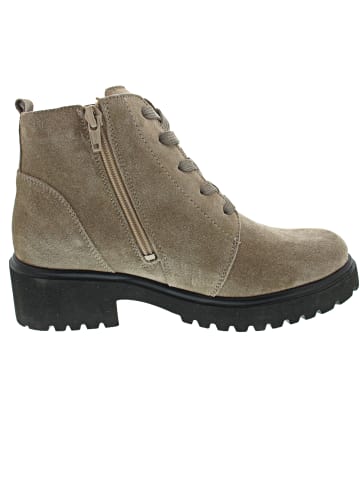 WALDLÄUFER H-Luise Schnürstiefel Beige