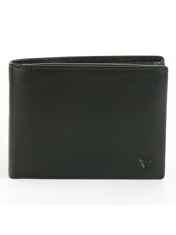 Roncato Pascal Geldbörse Leder 13 cm in nero