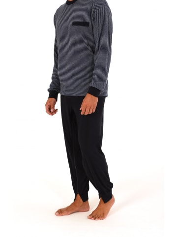 NORMANN Pflegeoverall langarm Reissverschluss - 16006 in Dunkelblau