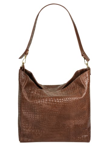 Samantha Look Shopper echt Leder in braun