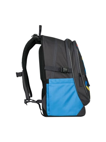 BAAGL 3-tlg. Set: Schulrucksack Core in Schwarz Logo mix