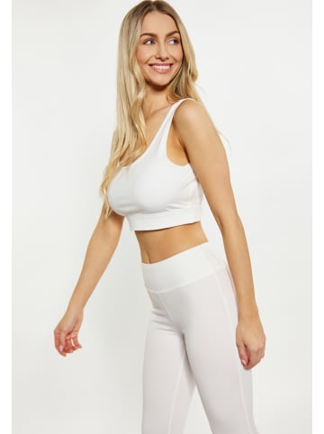 IZIA Crop-Top in Wollweiss