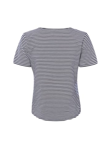 Franco Callegari T-Shirt in marine weiß