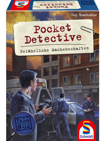 Schmidt Spiele Pocket Detective, Gefährliche Machenschaften | Familienspiele