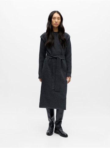Object Maxikleid in Dark Grey Melange