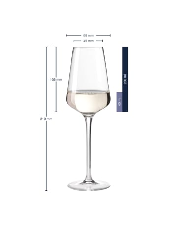 LEONARDO Digestifglas geeicht Puccini Gastro-Edition 4 cl in transparent