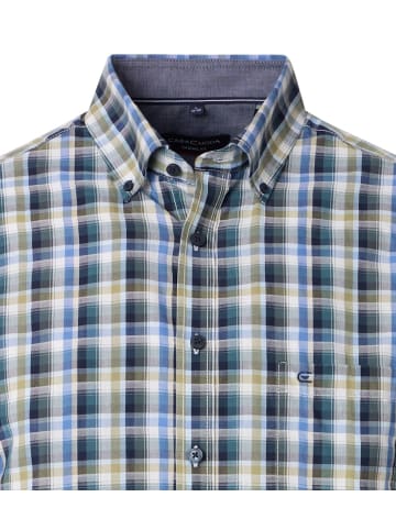 CASAMODA Freizeithemd Kurzarm in Grün